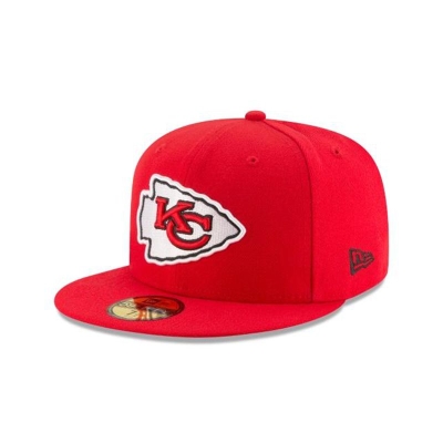 Kansas City Chiefs Gorra | New Era NFL 59fifty Fitted Cap Mexico - Rojos